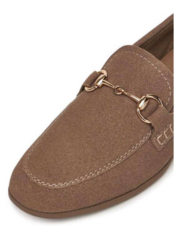 Jenny - JENNY Loafersy HY60163-9 Beżowy. Kolor: beżowy. Materiał: materiał