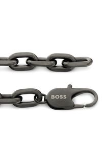 BOSS Bransoletka Kane 1580502M Szary. Materiał: metalowe. Kolor: szary #3
