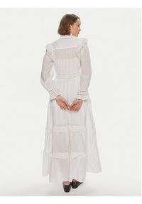IVY & OAK - IVY OAK Sukienka koszulowa Denisa IO117619 Biały Regular Fit. Kolor: biały. Materiał: lyocell, bawełna. Typ sukienki: koszulowe