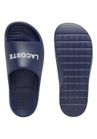 Plaskanie Lacoste Serve Slide 2.0 224 Cma, Mężczyźni. Kolor: niebieski. Materiał: syntetyk, materiał. Sport: pływanie, fitness