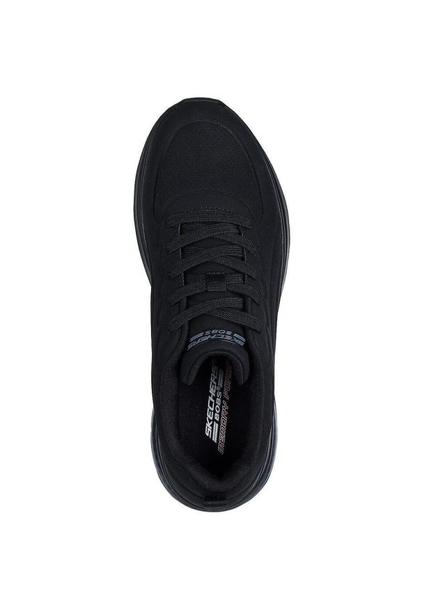 skechers - Adidasy Skechers Bobs Vision Air, Mężczyźni. Kolor: czarny. Materiał: skóra ekologiczna, materiał. Sport: fitness