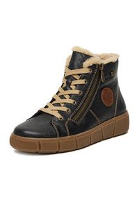 Remonte Trzewiki CEO-D1T72-03 Czarny. Kolor: czarny. Materiał: skóra #4