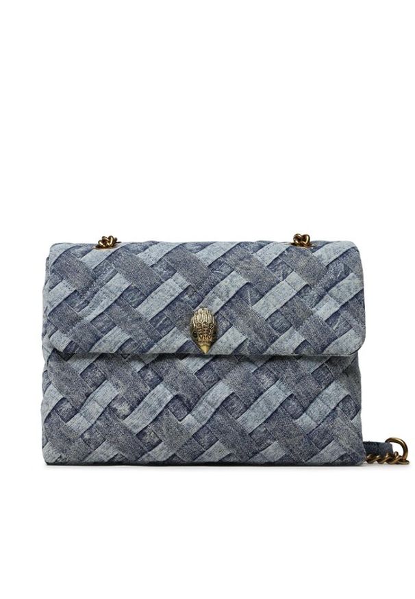 Kurt Geiger Torebka Large Kensington Soft 9796588669 Granatowy. Kolor: niebieski