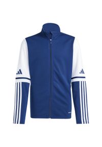 Adidas - Bluza dla dzieci adidas Squadra 25 Training. Kolor: biały, wielokolorowy, niebieski. Sport: fitness