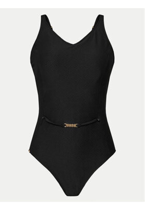 SELMARK - Selmark Strój kąpielowy BJ573 Czarny. Kolor: czarny. Materiał: syntetyk