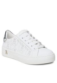Patrizia Pepe Sneakersy PJ211.30 M Biały. Kolor: biały. Materiał: skóra