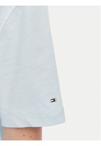 TOMMY HILFIGER - Tommy Hilfiger T-Shirt Crest WW0WW48713 Niebieski jasny Relaxed Fit. Kolor: niebieski. Materiał: bawełna #3