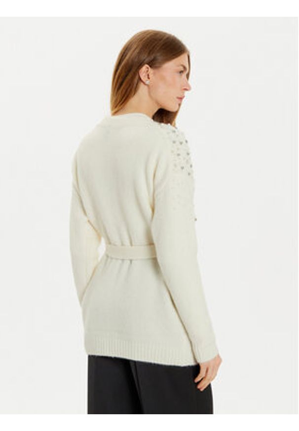 Marciano Guess Kardigan 4BGR13 5786Z Écru Regular Fit. Materiał: syntetyk