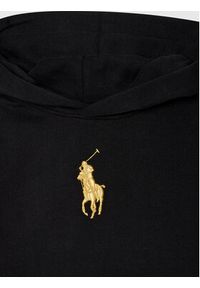 Polo Ralph Lauren Sukienka codzienna 313837221021 Czarny Regular Fit. Okazja: na co dzień. Typ kołnierza: polo. Kolor: czarny. Materiał: bawełna. Typ sukienki: proste. Styl: casual