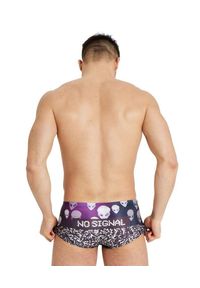 Kąpielówki męskie spodenki kąpielowe bokserki na basen Arena Low Waist. Kolor: fioletowy, czarny, biały, wielokolorowy