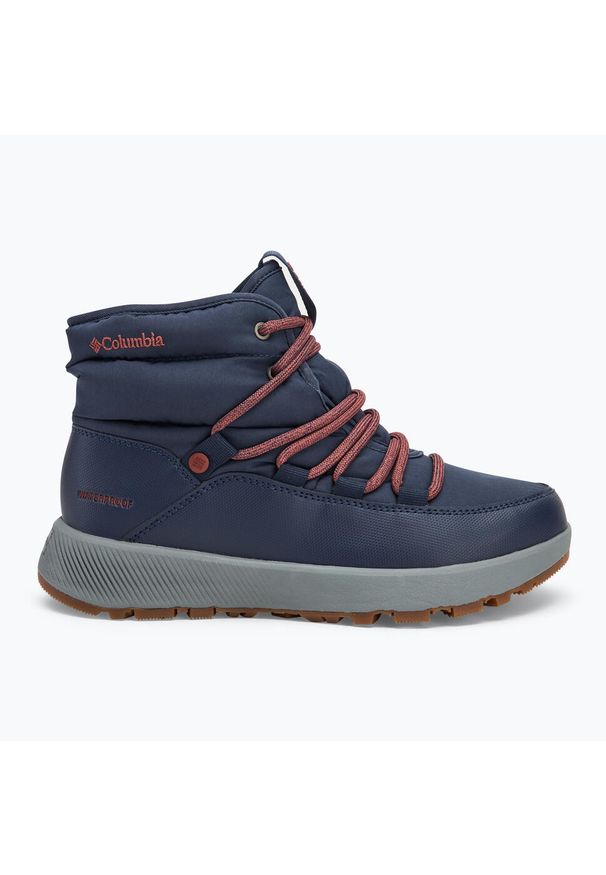 columbia - Śniegowce damskie Columbia Slopeside Village Oh Mid. Kolor: fioletowy