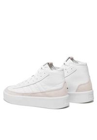 Adidas - adidas Sneakersy Znsored Hi IE9417 Biały. Kolor: biały. Materiał: skóra #6