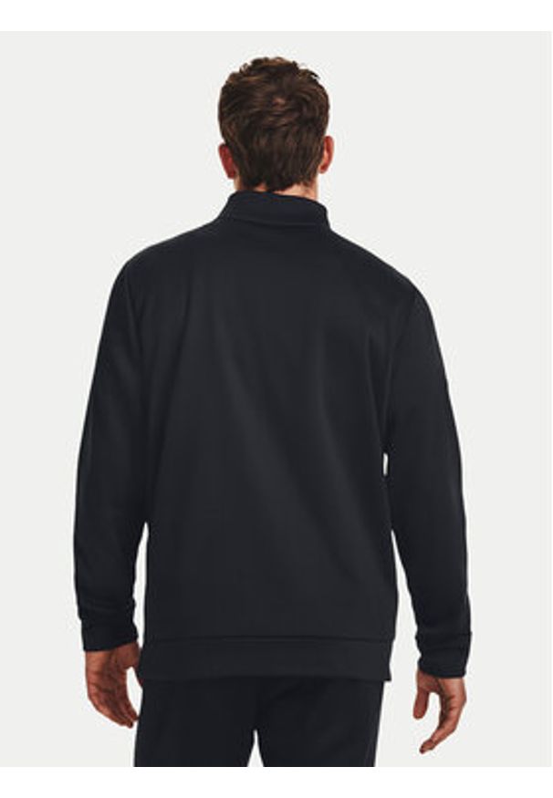 Under Armour Bluza Armor Fleece 1373358 Czarny Regular Fit. Kolor: czarny. Materiał: syntetyk