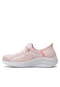 skechers - Skechers Sneakersy Ultra Flex 3.0-Brilliant Path 149710/LTPK Różowy. Kolor: różowy. Materiał: mesh, materiał #5