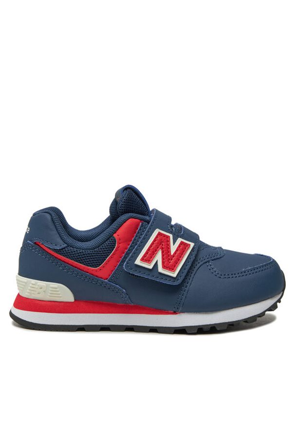 New Balance Sneakersy PV574KIK Granatowy. Kolor: niebieski. Materiał: skóra. Model: New Balance 574