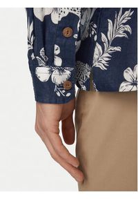 Polo Ralph Lauren Koszula 710B14227001 Granatowy Classic Fit. Typ kołnierza: polo. Kolor: niebieski. Materiał: len #4