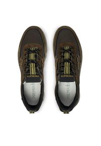 Premiata Sneakersy Nous Var 7731 Brązowy. Kolor: brązowy. Materiał: skóra #3