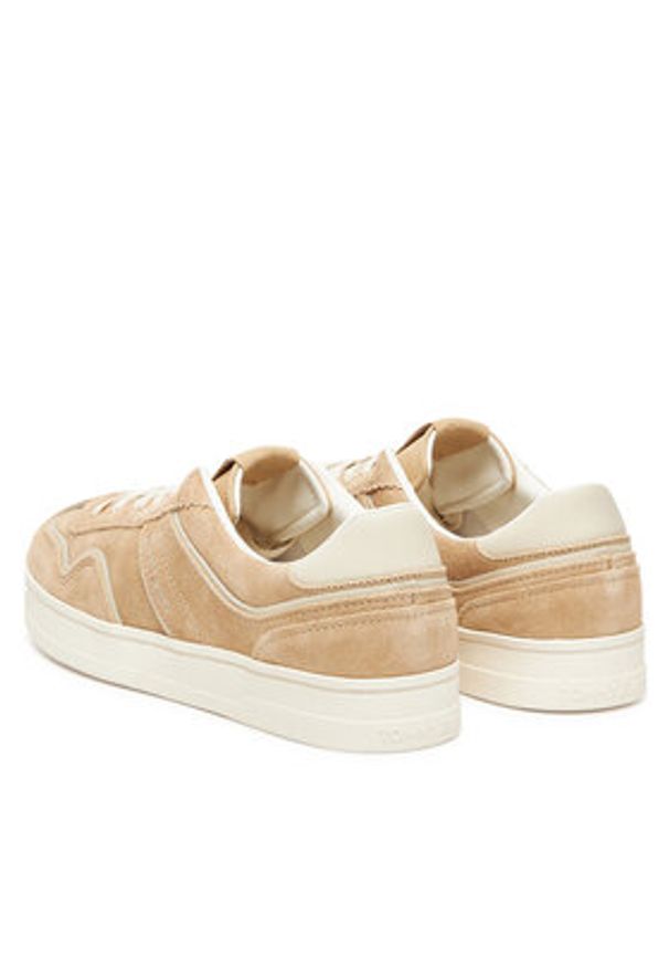 Tommy Jeans Sneakersy The Greenwich EN0EN02806 Beżowy. Kolor: beżowy. Materiał: zamsz, skóra
