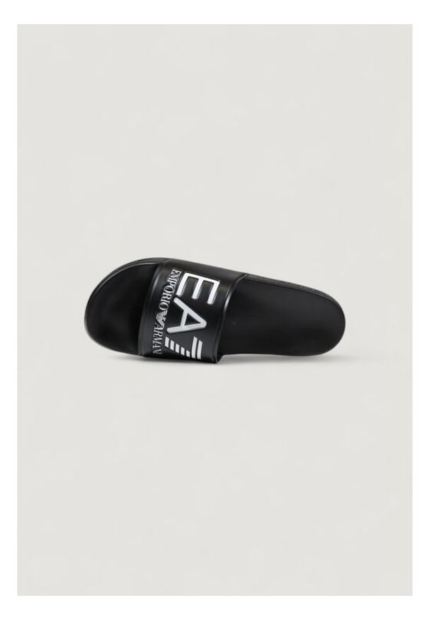 EA7 Emporio Armani Klapki 7X000108 AF15118 UC001 Czarny. Kolor: czarny