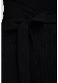 JDY - Jacqueline de Yong - Sukienka. Kolor: czarny. Materiał: materiał, dzianina. Długość rękawa: długi rękaw #3
