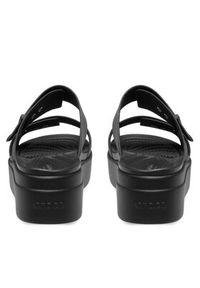 Crocs Klapki Brooklyn Sandal Lowwdg 207431 Czarny. Kolor: czarny #2