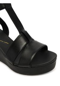 Clarks Sandały Sabina Hope 26186102 Czarny. Kolor: czarny. Materiał: skóra #6