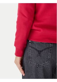Tommy Jeans Bluza Flag DW0DW19959 Różowy Regular Fit. Kolor: różowy. Materiał: bawełna