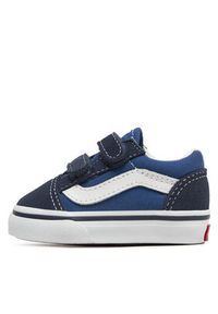 Vans Tenisówki Old Skool V VN000D3YNVY Granatowy. Kolor: niebieski. Materiał: materiał #2
