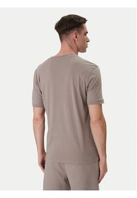 Hugo - HUGO T-Shirt Diragolino212 50447978 Beżowy Regular Fit. Kolor: beżowy. Materiał: bawełna #4