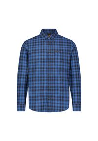 Lee - LEE MĘSKA KOSZULA LEE BUTTON DOWN BLUE 112355642. Typ kołnierza: button down