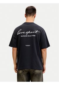 Jack & Jones T-Shirt Dust 12292982 Czarny Loose Fit. Kolor: czarny. Materiał: bawełna #1
