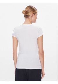 Armani Exchange T-Shirt 3DYT05 YJ3RZ 1000 Biały Slim Fit. Kolor: biały. Materiał: bawełna #5