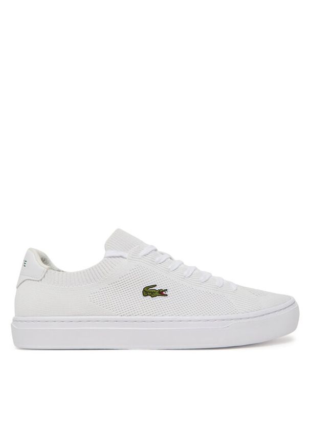 Lacoste Sneakersy La Piquée 2.0 7-49CMA0004 Biały. Kolor: biały. Materiał: materiał