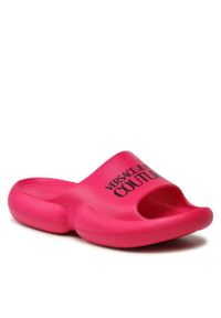 Klapki Versace Jeans Couture 74VA3S8A ZS632 406. Kolor: różowy #1