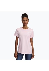 Koszulka treningowa damska Under Armour Tech C-Twist. Kolor: różowy