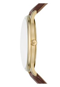 Emporio Armani Zegarek Minimalist AR11610 Brązowy. Kolor: brązowy #4