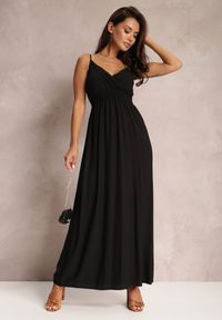 Renee - Czarna Sukienka Sterinig. Kolor: czarny #5