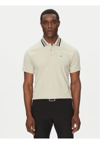 BOSS Polo 50538176 Beżowy Regular Fit. Typ kołnierza: polo. Kolor: beżowy. Materiał: bawełna #1