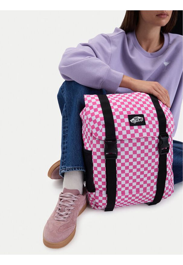Vans Plecak C-UTILITY BACKPACK VN000PSFFRQ Różowy. Kolor: różowy. Materiał: materiał