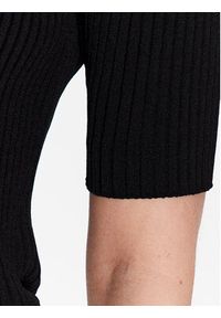 Trussardi Jeans - Trussardi Sweter 56M00583 Czarny Slim Fit. Kolor: czarny. Materiał: syntetyk