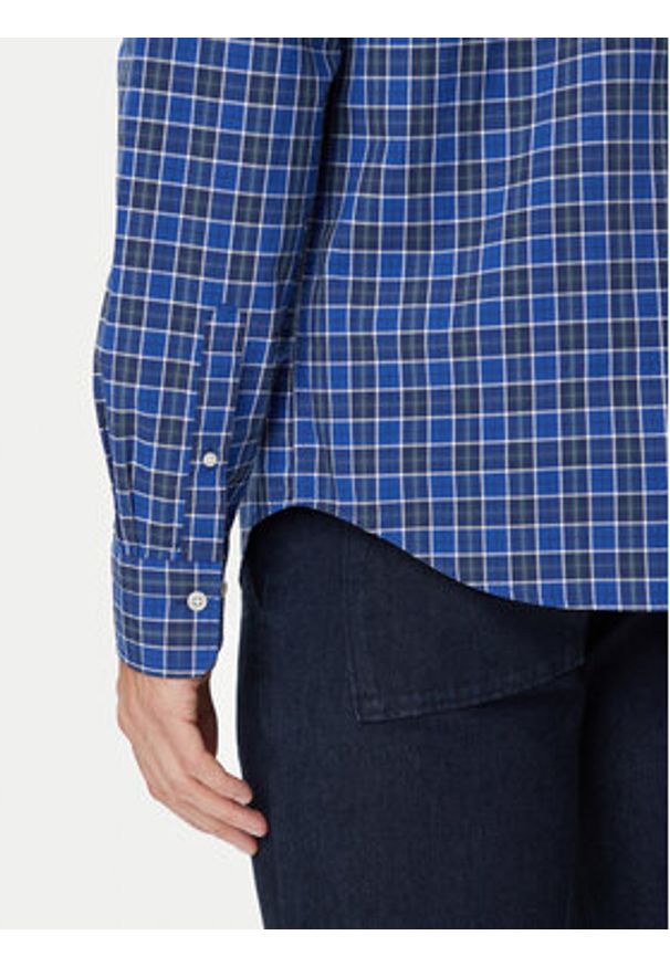 GANT - Gant Koszula 3250213 Niebieski Regular Fit. Kolor: niebieski. Materiał: bawełna