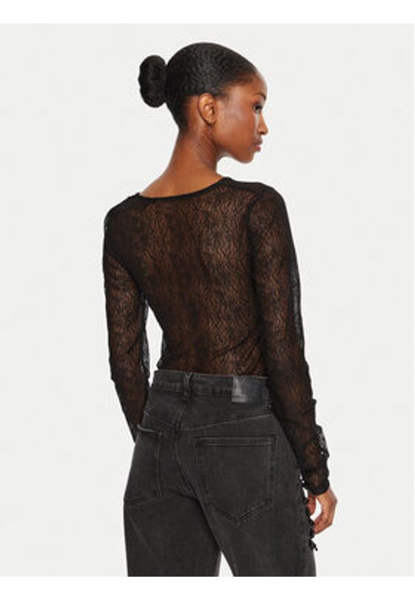GESTUZ - Gestuz Body Laila 10909443 Czarny Slim Fit. Kolor: czarny. Materiał: syntetyk