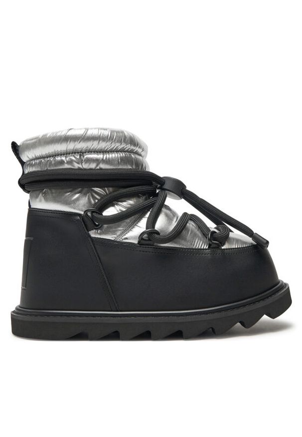 United Nude Śniegowce Zembla Artic Womens 10887141190 Srebrny. Kolor: srebrny. Materiał: materiał