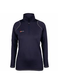 GRAYS - Damski polar 1/4 zip Grays Hockey Questa. Kolor: niebieski. Materiał: polar. Sezon: zima #1
