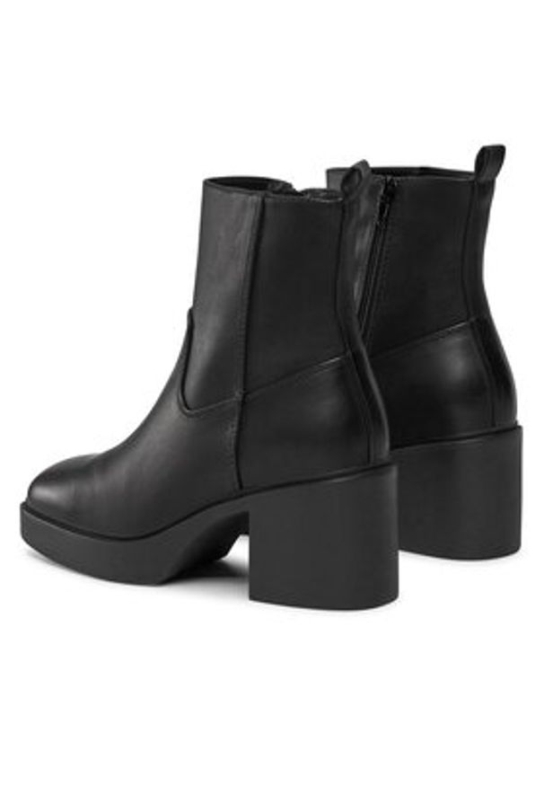 only - ONLY Botki 15304864 Czarny. Kolor: czarny. Materiał: skóra