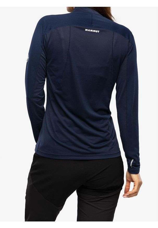 Bluza damska Mammut Aenergy FL Half Zip Longsleeve. Kolor: niebieski. Długość rękawa: długi rękaw