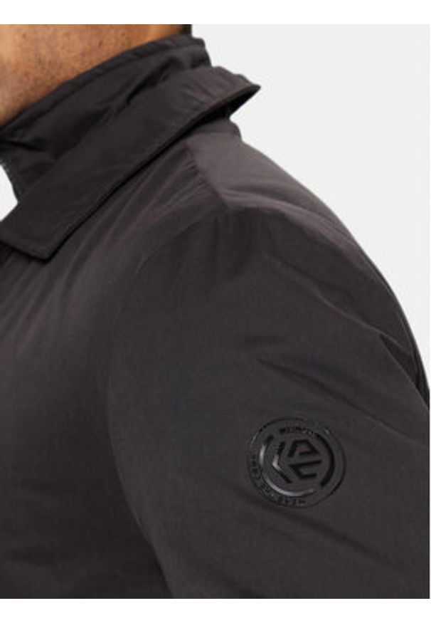 INDICODE Parka Ricco 15-889 Czarny Regular Fit. Kolor: czarny. Materiał: syntetyk