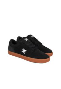Trampki męskie DC Shoes Crisis 2. Kolor: czarny. Materiał: skóra, guma, tkanina. Sport: skateboard #1
