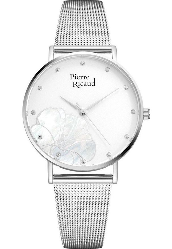 Zegarek Pierre Ricaud Zegarek damski Pierre Ricaud P22107.5143Q srebrny. Kolor: srebrny