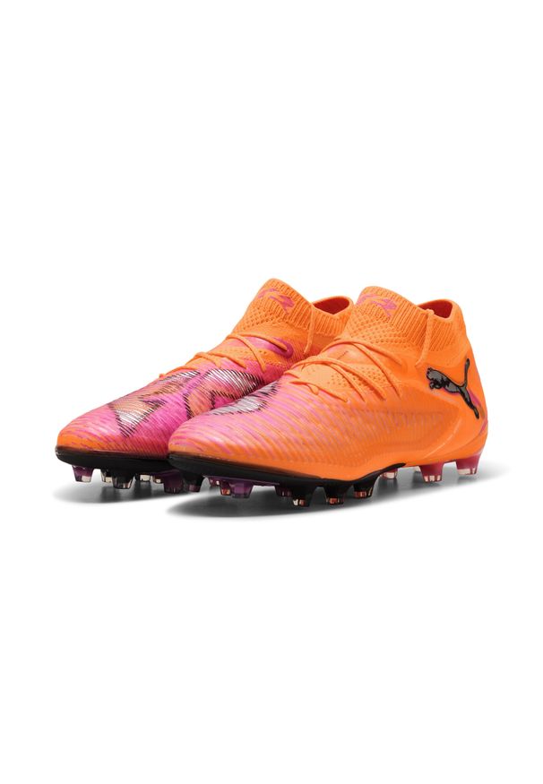 Puma - Buty piłkarskie unisex FUTURE 8 ULTIMATE AG PUMA. Kolor: czarny, żółty, pomarańczowy, różowy, wielokolorowy. Sport: piłka nożna